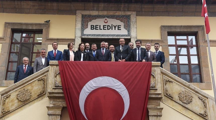 TSO’dan Başkan Aşgın’a hayırlı olsun ziyareti