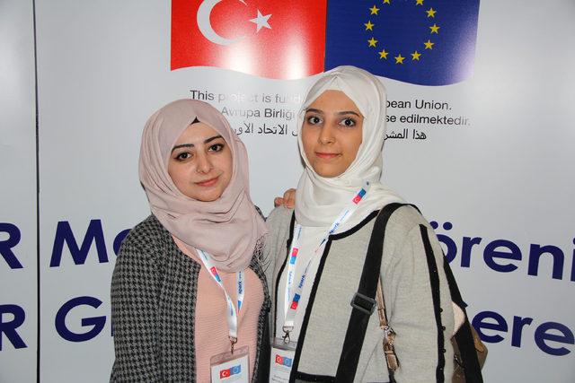 AB bursları ile Türkçe öğrenen Suriyeli gençler, mezun oldu