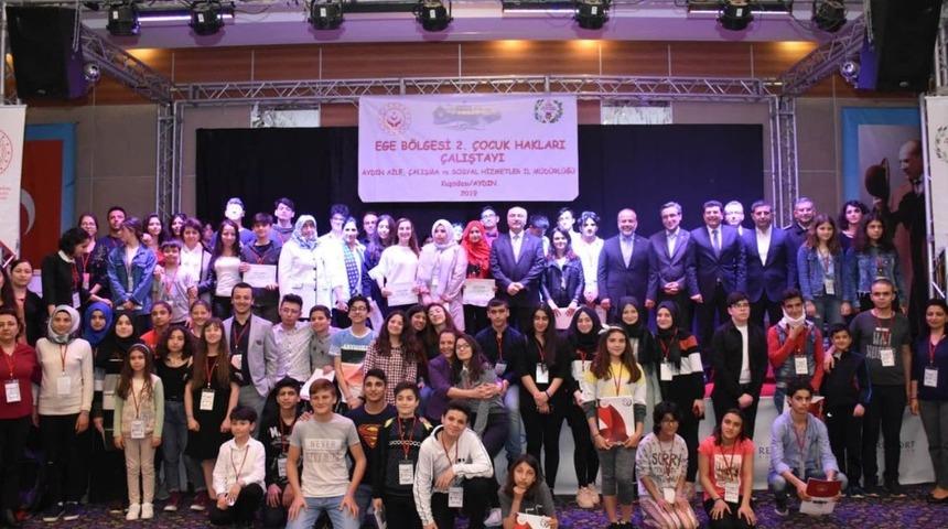 Ege B&ouml;lgesi 2. &Ccedil;ocuk &Ccedil;alıştayı Kuşadası&rsquo;nda yapıldı