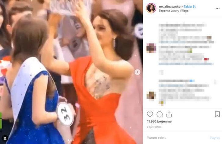 Miss Russia 2019 Güzellik yarışması birincisi Alina Sanko oldu! İşte Rusya'nın en güzel kızı G1