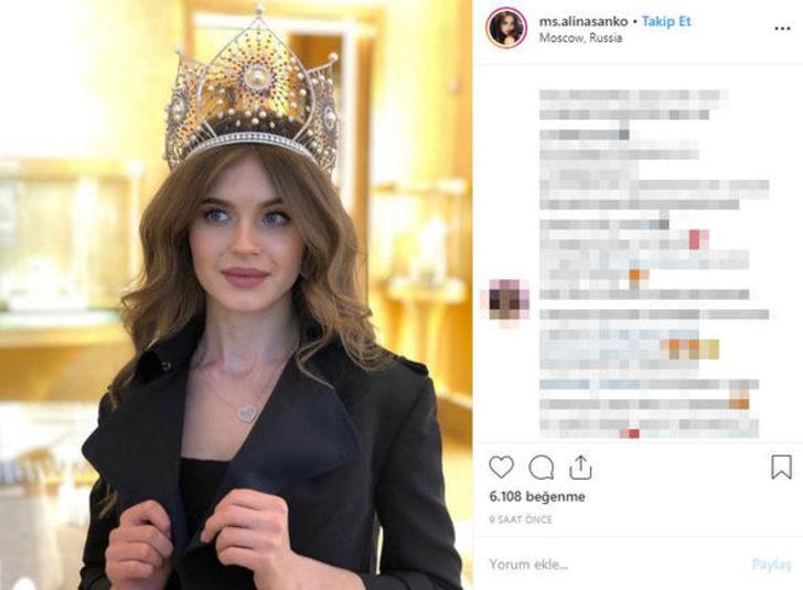 Miss Russia 2019 Güzellik yarışması birincisi Alina Sanko oldu! İşte Rusya'nın en güzel kızı G4