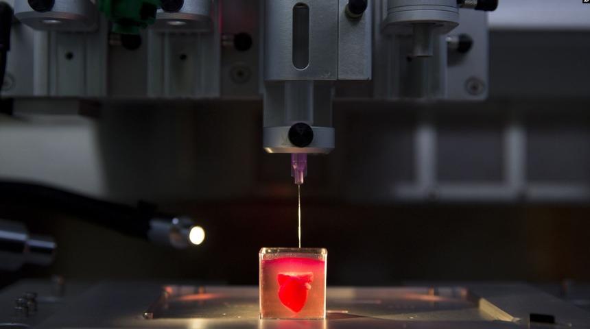 3 boyutlu yazıcıda ilk kalp üretildi