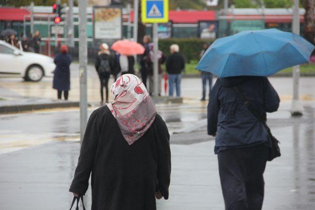 Samsun’da nisan yağmurları