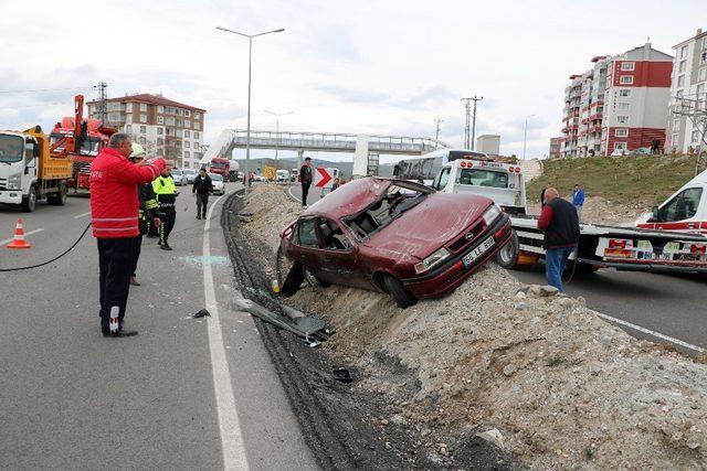 Yozgat’ta trafik kazası 5 yaralı