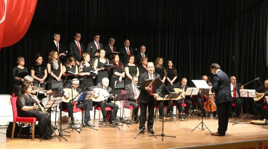 Erdemli Belediyesi &Ccedil;ağdaş T&uuml;rk M&uuml;ziği Korosu, sezon a&ccedil;ılışını yaptı