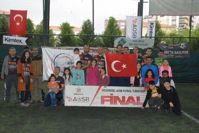 AOSB Futbol Turnuvasının Şampiyonu Kimteks