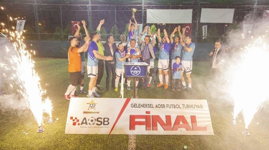 AOSB Futbol Turnuvasının Şampiyonu Kimteks