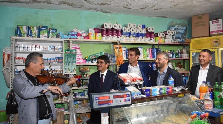 Başkan &Ccedil;elik&rsquo;ten Yeşilk&ouml;y&rsquo;e teşekk&uuml;r ziyareti