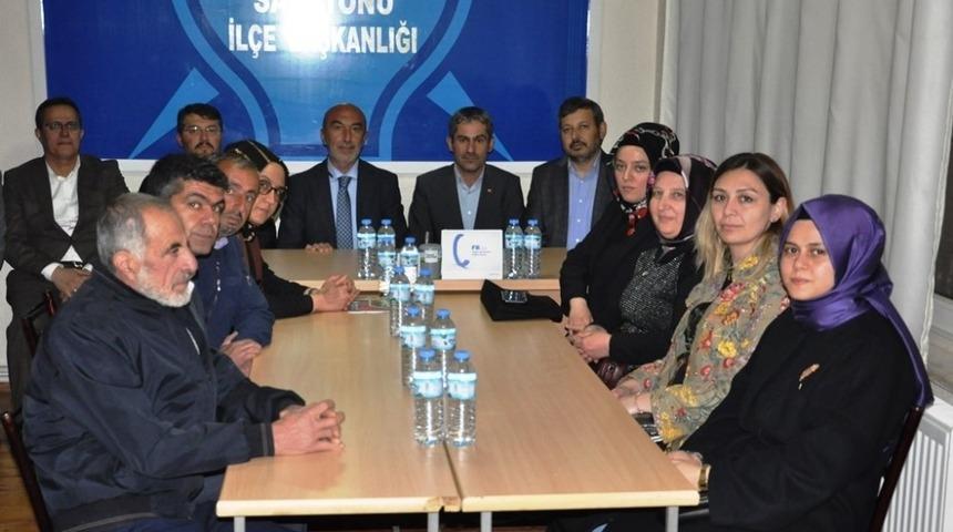 AK Parti&rsquo;den Saray&ouml;n&uuml; il&ccedil;esine ziyaret