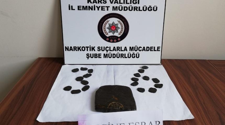 Kars’ta 5 kişi uyuşturucudan gözaltına alındı