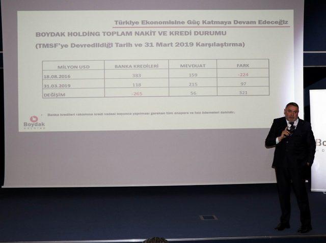 Boydak Grubu’nun cirosu yılın ilk çeyreğinde yüzde 24’lük artışla 2.92 milyar TL’ye yükseldi