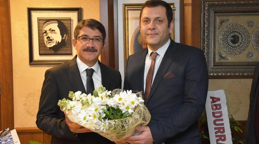 DP&rsquo;li adaydan Başkan &Ccedil;elik&rsquo;e se&ccedil;im tebriği