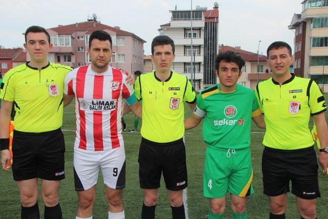 Vezirhanspor gol oldu yağdı