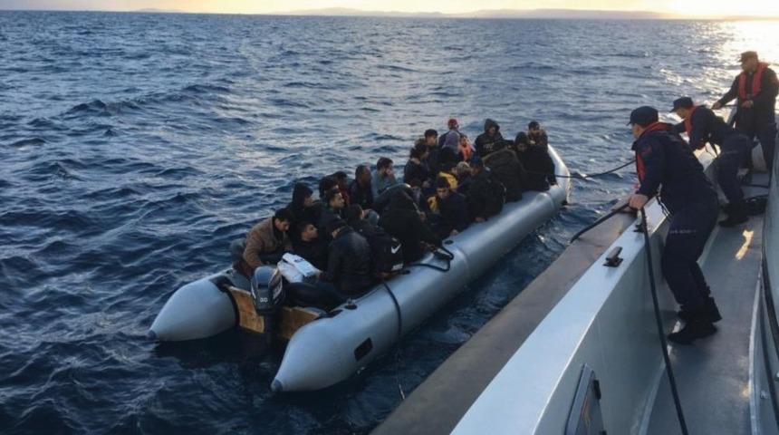 Didim’de 49 kaçak göçmen yakalandı