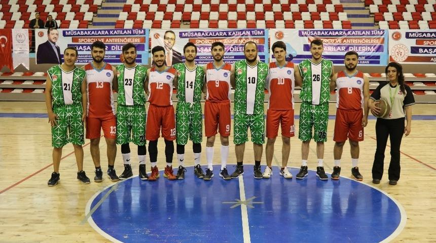 KYK’lılar Ağrı’da potada buluştu