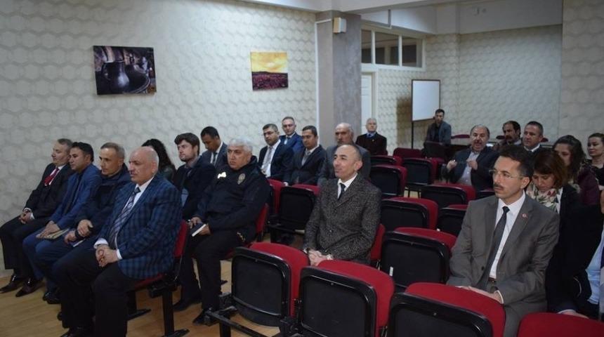 Sungurlu&rsquo;da eğitim ve okul g&uuml;venliği toplantısı yapıldı