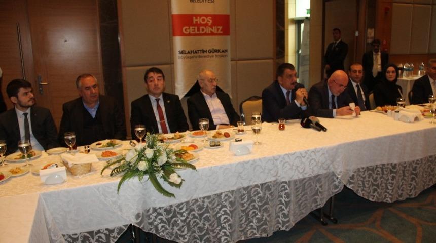 Başkan G&uuml;rkan MİAD y&ouml;netimi il bir araya geldi