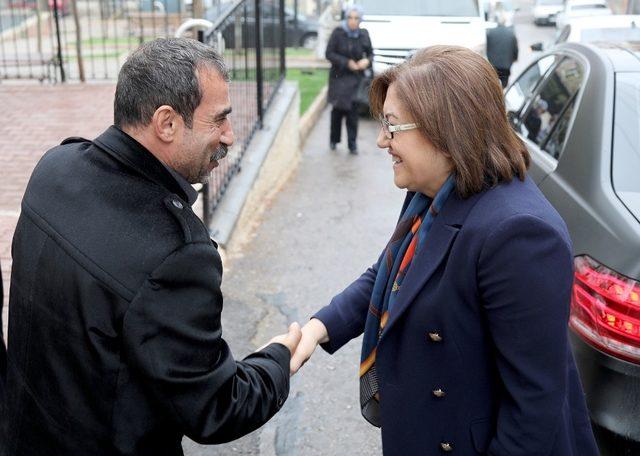 Belediye Başkanı Fatma Şahin’den teşekkür ziyaretleri