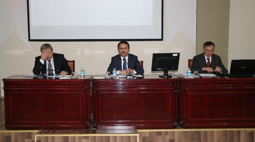 Vali Aktaş başkanlığında İl Koordinasyon kurul toplantısı yapıldı