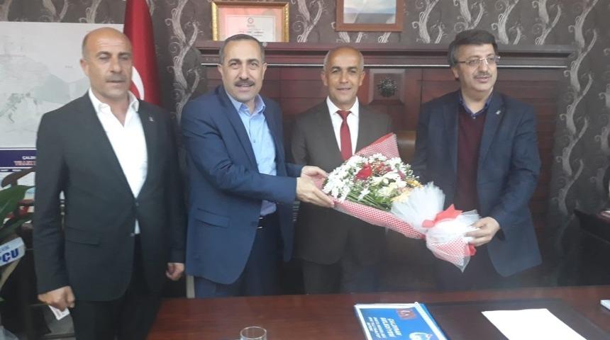 AK Parti heyetinden Başkan Ensari&rsquo;ye ziyaret