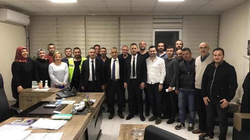 Başkan Yardımcısı Kasapoğlu, personel ile yakından ilgileniyor