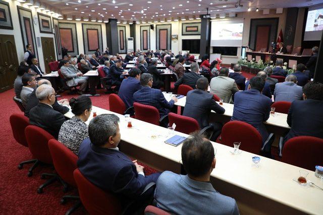 Melikgazi Belediye Başkanı Dr. Mustafa Palancıoğlu, “Muhtarlarımız aynı zamanda mesai arkadaşlarımız”