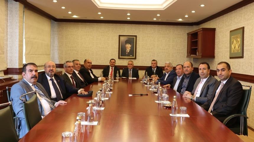 GTB&rsquo;den GAOSB Başkanı Şimşek&rsquo;e hayırlı olsun ziyareti