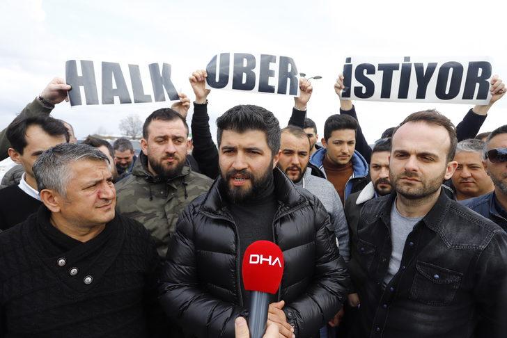 Uber sürücülerinin Ankara'ya girişine izin verilmedi G3