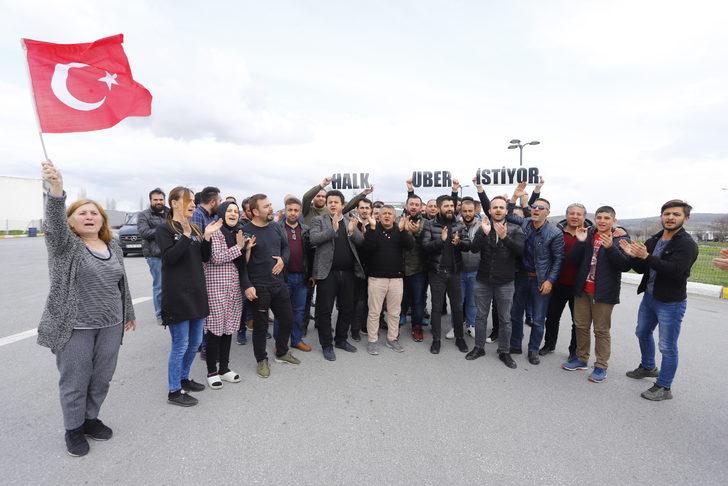 Uber sürücülerinin Ankara'ya girişine izin verilmedi G4