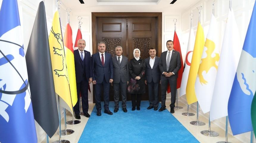 AK Parti heyetinden Osman G&uuml;der&rsquo;e ziyaret