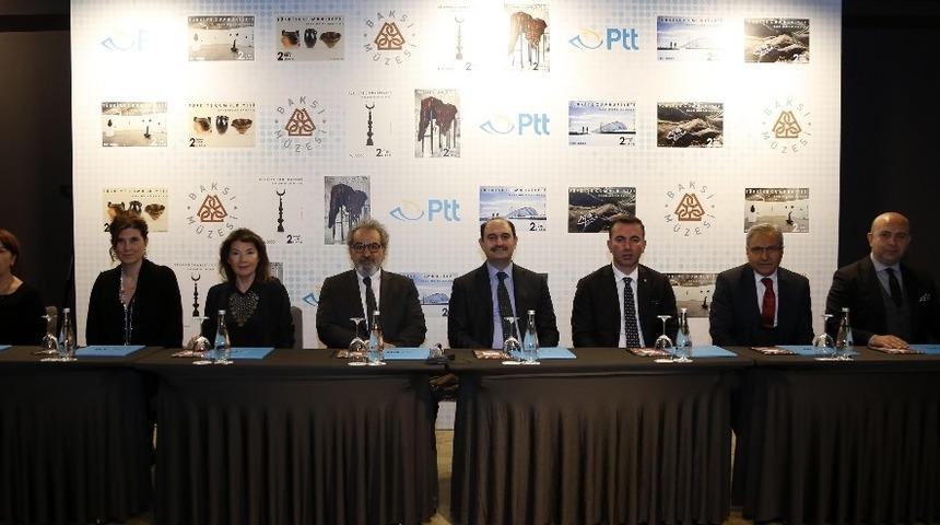 Baksı M&uuml;zesinin PTT tarafından anma pulu ve posta kartı yayımlandı