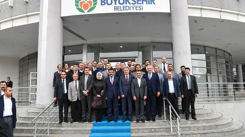 AK Parti’den Belediye Başkanı Gürkan’a ziyaret
