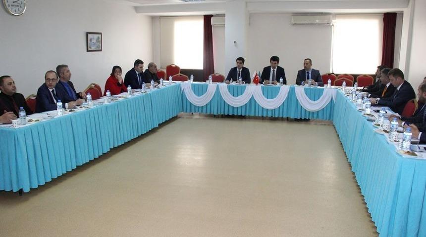 Bağımlılıkla M&uuml;cadele Teknik &Ccedil;alışma Grupları toplantısı yapıldı