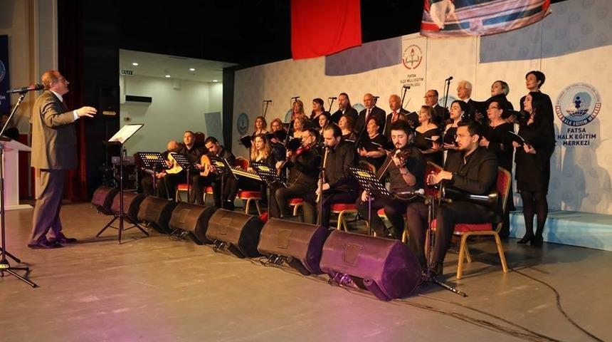 Fatsa’da Türk sanat müziği konseri