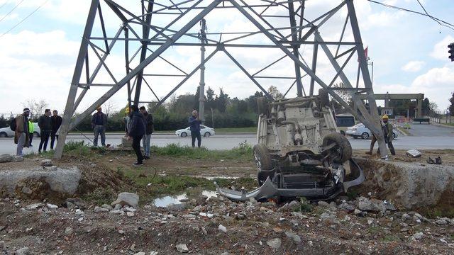 Eyüpsultan'da ters yön kazası sonrası ters yönde ilerleyen sürücüye ceza