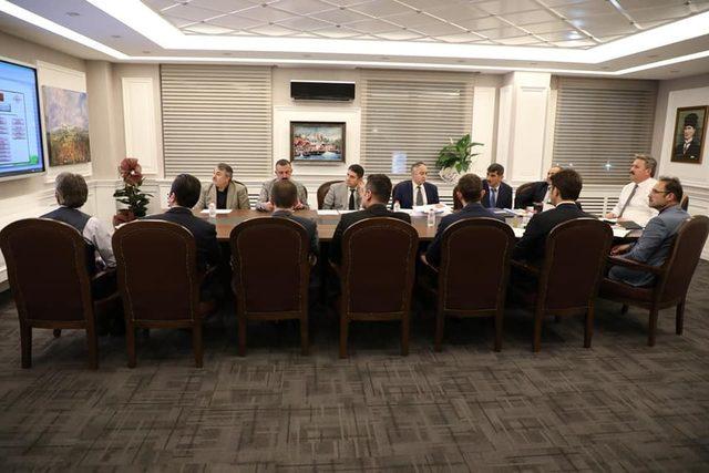 Melikgazi Belediye Başkanı Dr. Mustafa Palancıoğlu, “Ulaşım, Fen ve Park Bahçeler birimleri ile Planlama ve koordinasyon toplantısı yapıldı”