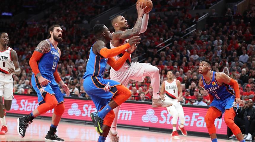 Portland, Oklahoma'yı 114-94 yendi ve seride 2-0 öne geçti
