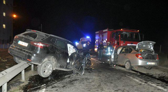 Malkara'da 2 kaza: 1 ölü, 5 yaralı
