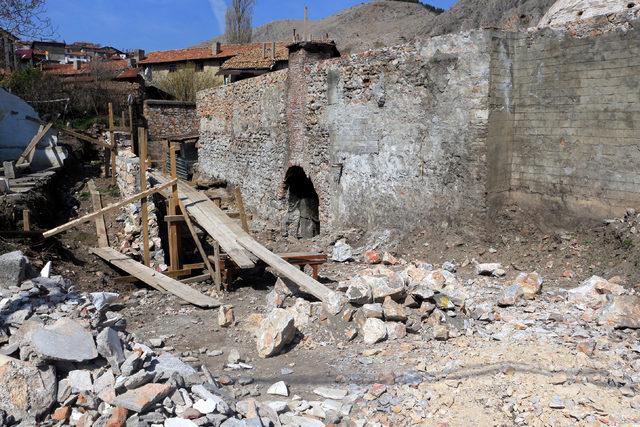 Cinayet sonrası kapatılan tarihi hamam, restorasyona alındı