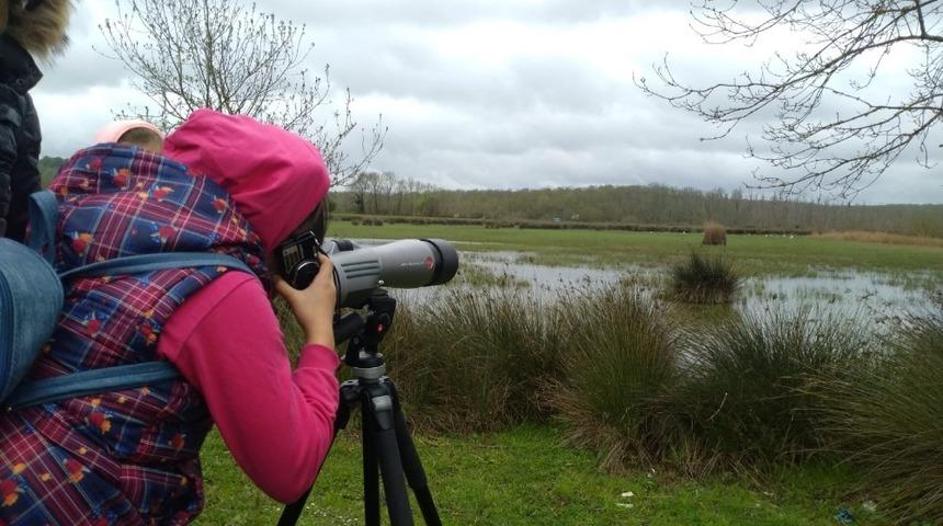Sarıkum Tabiatı Koruma Alanı’nda doğa eğitimi