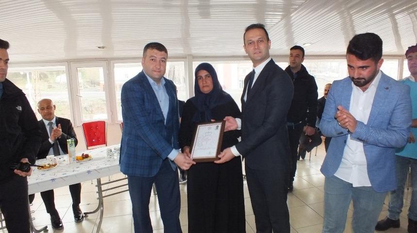 Şehit Akg&uuml;n i&ccedil;in anma programı