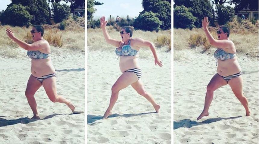 Kilolu diye dalga geçenlere sosyal medyada büyük ders verdi! 