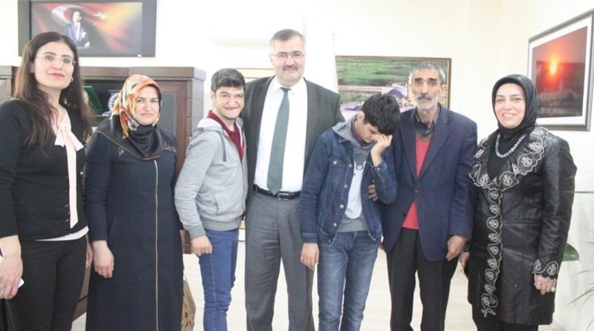 Otizmli &ouml;ğrencilerden kurum ziyareti