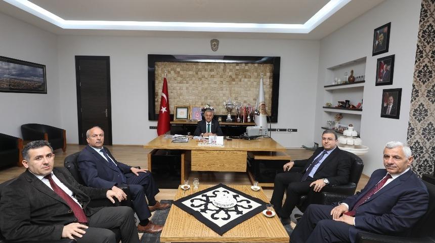 DDY B&ouml;lge M&uuml;d&uuml;r&uuml; Sivri&rsquo;den Başkan Zeybek&rsquo;e ziyaret