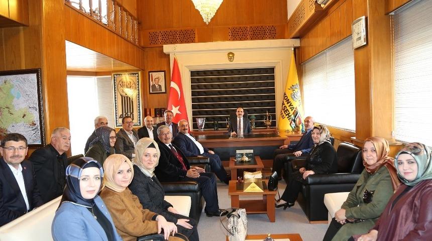 AK Parti ve MHP Teşkilatlarından Başkan Altay&rsquo;a ziyaret