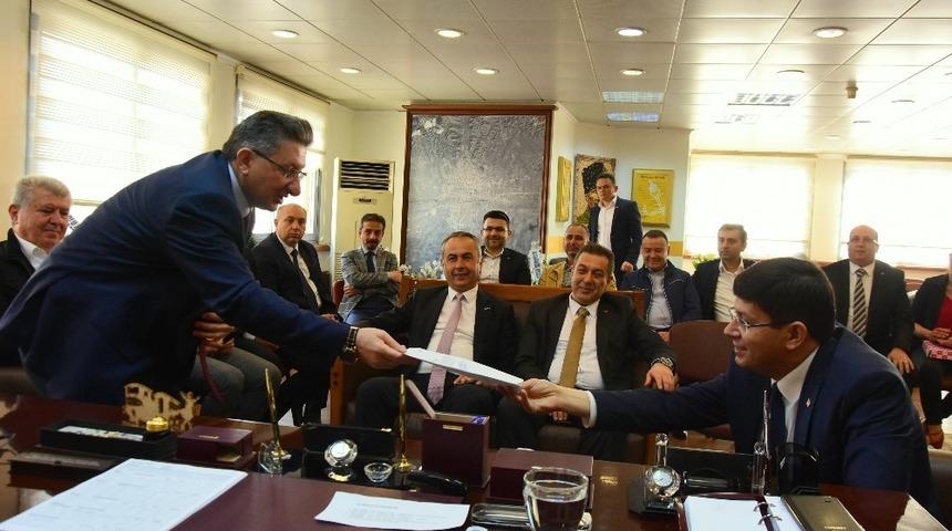 Nazilli Ticaret Odası’ndan Başkan Özcan’a ziyaret