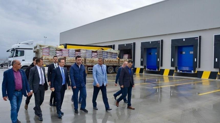 Vali &Uuml;nl&uuml; OSB&rsquo;yi ziyaret etti