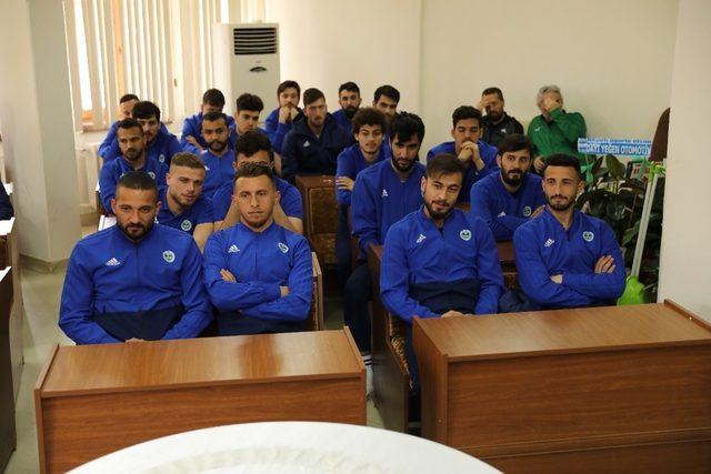 Başkan Kibar, Fatsa Belediyespor’u ağırladı