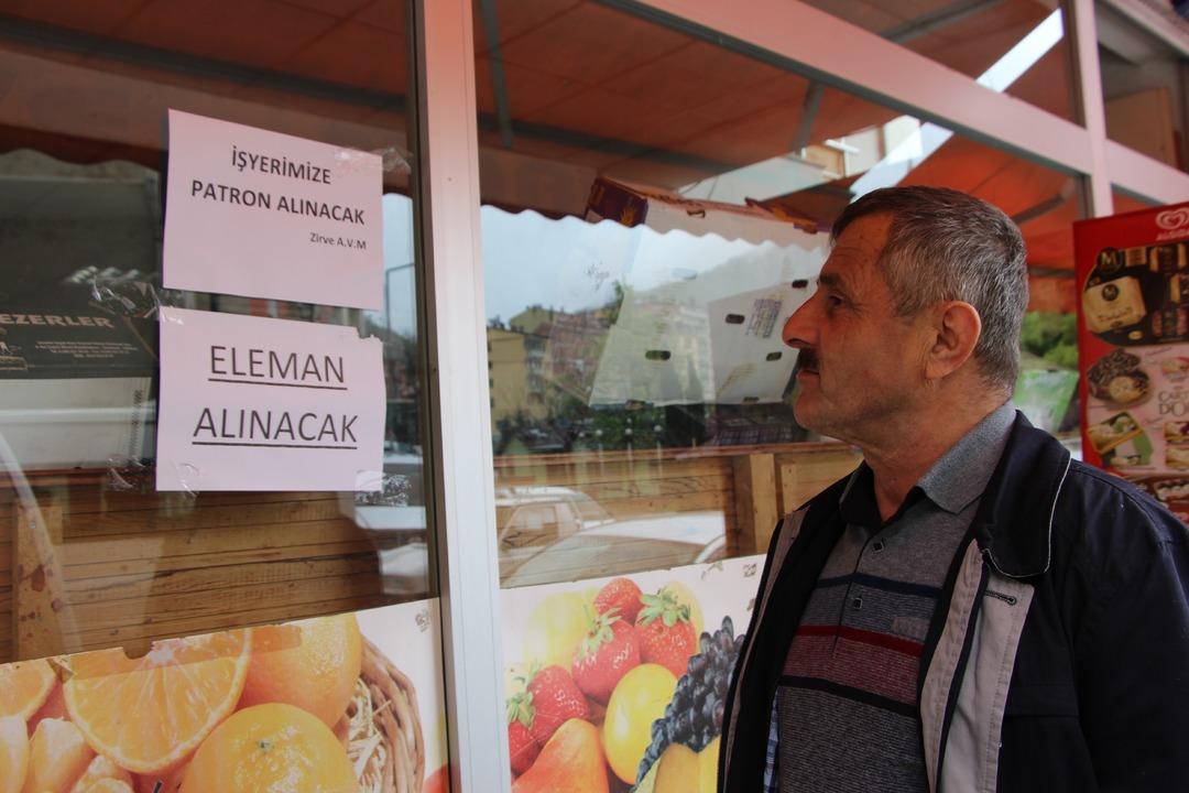 Bu market iş&ccedil;i değil patron arıyor