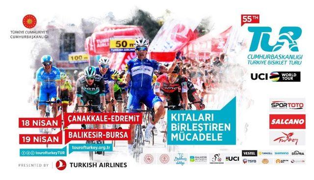 55. Cumhurbaşkanlığı bisiklet turu Balıkesir’e ulaşıyor